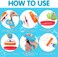 Copop Bubble Machine Bubble Gun Giant &amp; Small Bubble Blower With 2 Bubble Wands, Bubble Machine For Kids Dip &amp;Press Bubble Gun 800+ Bubbles Per Minute 2 X 8 Oz Bubble Solution Included