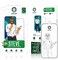 Green Lion 9H Steve Glass Strong Full Screen Protector, Superior Screen Protection, Anti-Scratch, Oil Resistant, Anti-Fingerprint, Compatible With iPhone 14 (6.1")