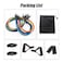 Generic-11pcs Resistance Bands Set Exercise Bands with Door Anchor Handles Legs Ankle Straps for Resistance Training Rehabilitation Family Easy Training