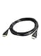 Generic HDMI to HDMI Male Cable Cord Adapter HD 1080P for HDTV PS3 Camcorder 2M Black