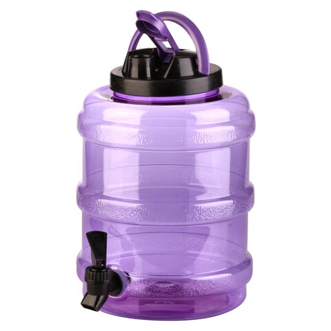 Max Plast Plastic Cooler Dispenser Purple And Black 4.7L