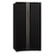 Hitachi 595L Net Capacity Side By Side 2 Door Inverter Series Refrigerator Glass Black- RS700PUK0GBK