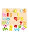 FunBlast Wooden Alphabet Puzzles Toy