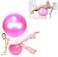 Generic Pink Anti Burst Yoga Ball 65Cm Fitness Gym Exercise Home Pregnancy Birthing Ball [Eth-Y3]