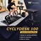 Thermaltake Cycledesk 100 Height Adjustable Movable Gaming Desk With Waterproofing RGB Mouse Pad, 4 Wheels &amp; Laptop Stand, Black - GGD-CDW-Bkeirw-01