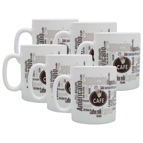 Luminarc Mug Set - 6 Pieces  320 ml
