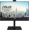 ASUS BE24ECSNK Video Conferencing Monitor &ndash; 23.8 inch, IPS, Webcam, Mic Array, AI Noise-canceling, Zoom Certified, USB-C Docking, RJ45, Height Adjustable, HDMI, Speakers, Eye Care, Wall Mountable