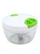 Generic - Multifunction Food Chopper White/Green 8.5x12.5x8centimeter