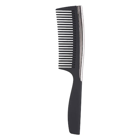 Jean Louis David France Carbon Hair Comb With Handle Black