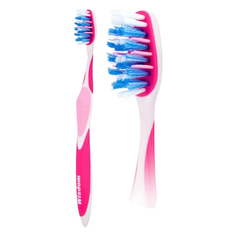 Wisdom Active Whitening Instant Bright Toothbrush Medium