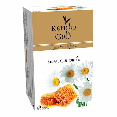 Kericho Gold Sweet Camomile Tea Bags 2g x Pack of 20