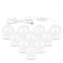 Generic-10pcs Hollywood Style LED Vanity Makeup Mirror Lights Kit with Adjustable Brightness Make Up Light Bulbs Lighting Fixture Strip Vanity Table Lighting Set