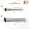 Infiniterule Security 61775, 4 Pack Mixed 2.5, Keyed Alike, Hitch Locks (Fits: B&amp;W 2" &amp; 2.5" Tow And Stow 10K Lb 14, 500 2", Receiver)