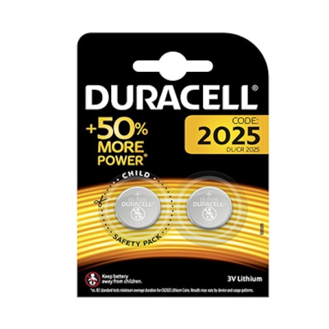 Duracell Lithium Button Battery 2025 3V 2 Batteries