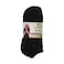 Ladies Ankle Socks 5 Pieces Pack Black Free Size