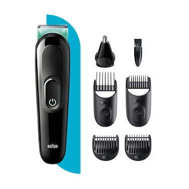 Braun 6-in-1 Trimmer for Men - Black - MGK3321