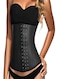 Generic - Corset Waist Shapewear Black S
