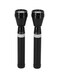 Krypton 2-Piece Knfl5024 Rechargeable Led Flashlight Black/White