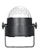 Generic - Mini RGB LED Car Magic Ball Light Sound Activated Auto Run Remote Control Black 0.272kg