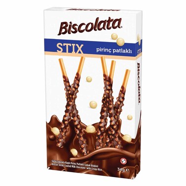 BISCOLATA STIX CRISPY RICE 34G