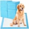 Sky-Touch Disposable Absorbent Quick Drying Leak-Proof Pee Pads For Potty Training For Pets - 40 Pieces, Blue, L - 60X60cm