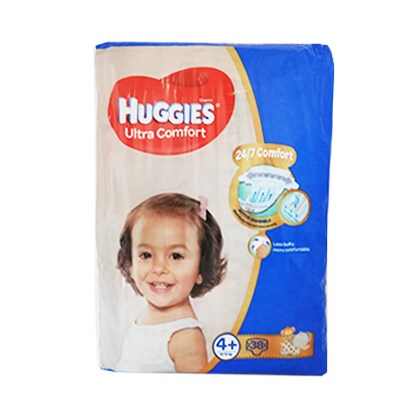 Buy Huggies Ultra Comfort Diapers Size 10-16Kg 38 Pieces Online