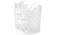 Tealight holder, white8 cm