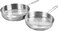 Prestige S/Steel Frypan 22Cm+26Cm Twin Pack Set