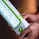 Geepas LED Emergency Lantern With Solar Panel, GE53032, Energy Efficient Design, 75 Pieces Hi-Power LEDs, And 5 Hours Working, Perfect For Indoor And Outdoor Use, Green And White - 2 Year Warranty