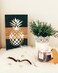 Pineapple Wooden Plaque with LED Lights 30x18cm