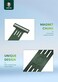 Green Lion Phone Grip Pro Silicone Strong Magnetic Wrist Band, Soft And Comfortable, Unique Design (Orange) - Grip
