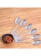 Delcasa 6-Piece Dessert Spoon Silver