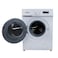 Geepas 7kg 1000rpm Front Load Fully Automatic Washing Machine White GWMF71200LCJ, 1 Year Manufacturer Warranty
