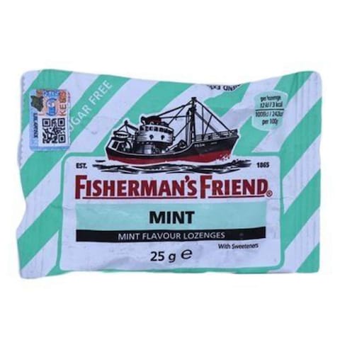 Fisherman&#39;s Friend Mint Sugar Free Lozenges 25g
