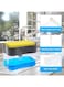Generic 2-In-1 Soap Pump And Sponge Caddy Detergent Dispenser Holder Multicolour 3.6X4X5.5Inch