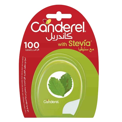 Canderel Low Calorie Stevia Sweetener 8.5g x 100 Tablets