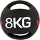 ULTIMAX Double Handle Medicine Balls, Slam Ball Fitness Agility And Balance Training Balls For Men And Women, Strength Training Medicine Ball with dual handle -8kg