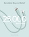 Anker PowerLine III Flow, USB C to Lightning Cable for iPhone 13 13 Pro 12 11 X XS XR 8 Plus [MFi Certified, 3ft, Mint Green] Supports Power Delivery, Silicone Cable