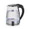 Elekta Glass Kettle With Blue LED Light Epkt001G 1.8 Litres (Plus Extra 50 Qr Supplier&#39;s Delivery Charge Outside Doha)