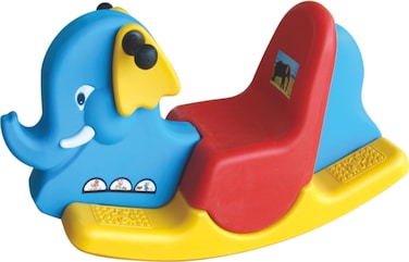 RBWTOYS  Kids Indoor Activity Rocking colourfull elephent edition Seesaw Playset  RW-16367.  85x30x44cm