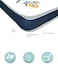 Moon Crib And Toddler Bed Mattress, Dual Sided Sleep System, Breathable Premium Baby Mattress For Infant And Toddler,Reversible Baby Mattress, With Printed Graphic
