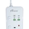 mpBLBERRI BLB-EX852 Power Socket 3250w 3 Meter White, 4 Sockets, 4 PD Output, 2 USB Output