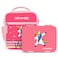Eazy Kids Bento Boxes wt Insulated Lunch Bag Combo - Unicorn Pink