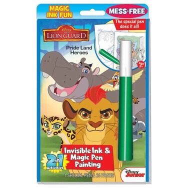 Buy Disney Junior The Lion Guard Invisible Ink & Magic Pen Colouring 2 ...