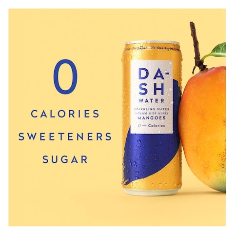 Dash Mango Sparkling Water 330ml