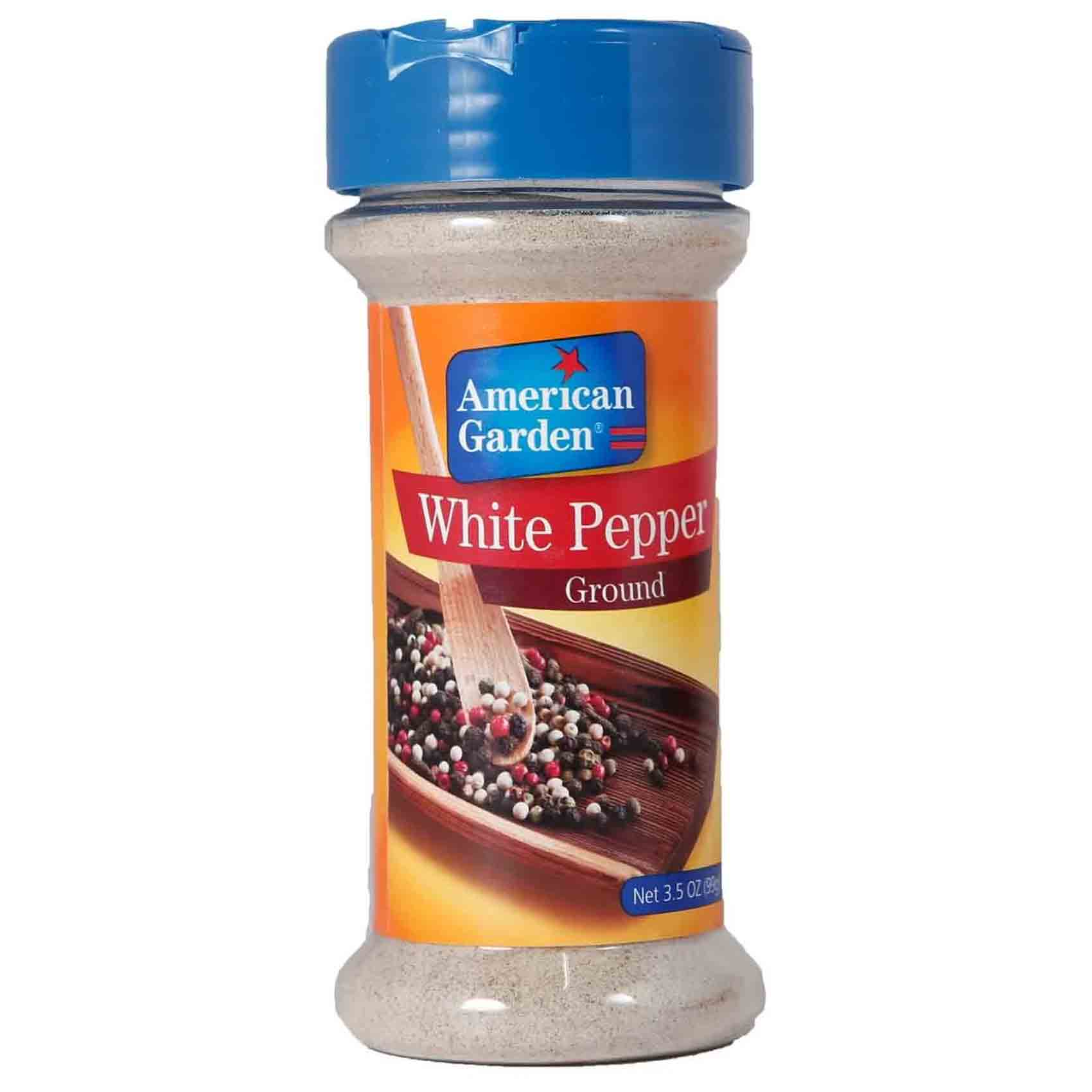 American Garden White Pepper Ground 99 Gram