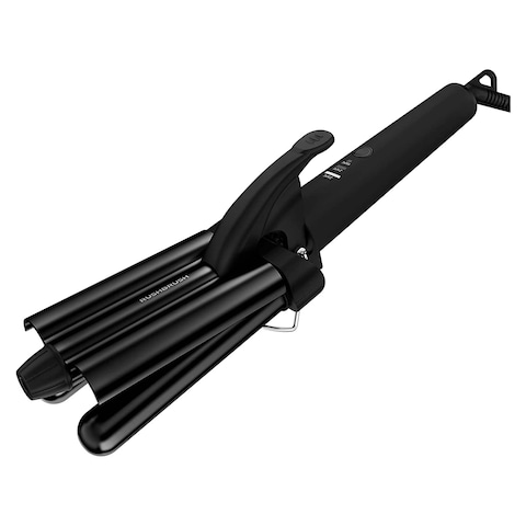 Rush Brush M2 Plus 3 Crimp Hair Curler - Black
