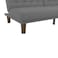 In House Maria 2 In 1 Sofabed Velvet Upholstered - Grey