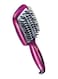 BaByliss - Fuchsia Ionic Hair Straightening Brush Pink/White/Black