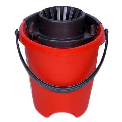 Buy Arix Tonkita Bucket With Squeezer Red 13L in UAE